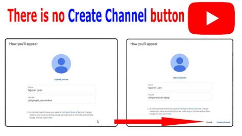 how to make youtube chanel|youtube no create channel button.